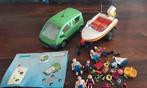 PLAYMOBIL Gezinswagen met boot, Ophalen