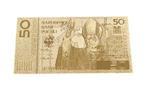 Polen 50 Zlotys VERGULD Paus Johannes Paulus II, Ophalen of Verzenden, Polen, Los biljet