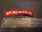 Straatnaam MPC Nieuwersluis (Militair Penitentiair Centrum), Embleem of Badge, Nederland, Landmacht, Verzenden
