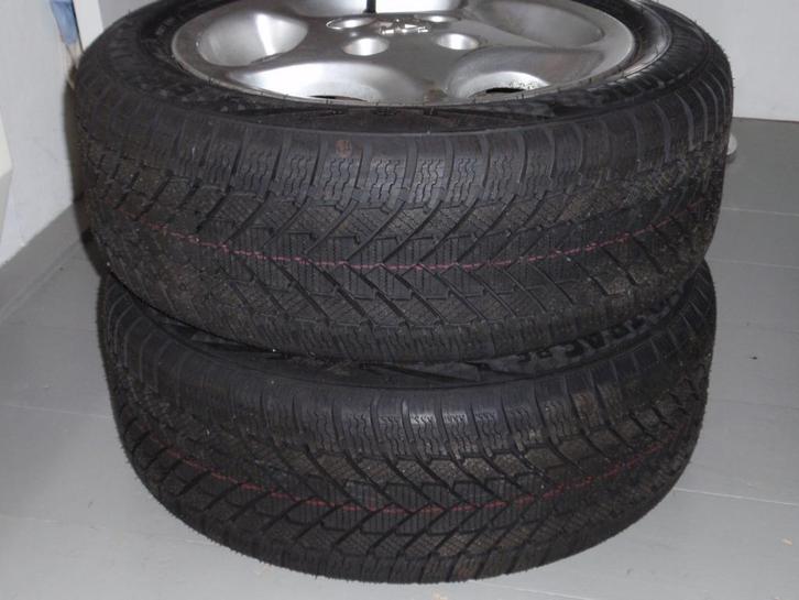 Velgen set met winterbanden, Peugeot 106., Auto-onderdelen, Banden en Velgen, Banden en Velgen, Winterbanden, 14 inch, 185 mm