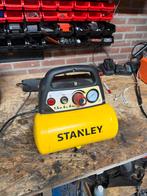 Stanley Compressor - 6 Liter Tank, Doe-het-zelf en Verbouw, Compressors, Gebruikt, 6 tot 10 bar, Ophalen of Verzenden, Minder dan 200 liter/min