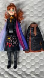 Barbie Frozen (Anna) met licht als je aan de arm draait!, Ophalen of Verzenden, Nieuw