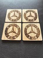 Mercedes onderzetters, Huis en Inrichting, Ophalen of Verzenden, Nieuw, Glas of Kopje