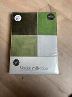 Nieuw Dekbedovertrek Venice Collection Kubica 240x200/220, Dekbedovertrek, Ophalen of Verzenden, Groen, Nieuw