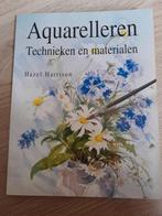 Aquarelleren - Technieken en materialen, Boeken, Ophalen of Verzenden, Gelezen, Tekenen en Schilderen, Hazel Harrison