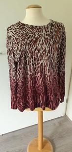 Witteveen Roze Tijgerprint Pullover XL, Maat 46/48 (XL) of groter, Ophalen of Verzenden, Zo goed als nieuw, Witteveen