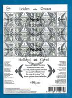 Leidens Ontzet 450 jaar (gestempeld postzegelvel), Verzenden, Na 1940, Postfris