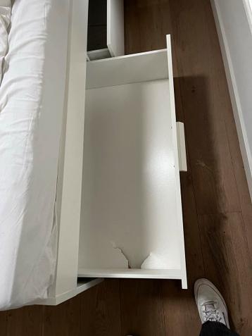 Ikea Brimnes bedframe met opberglades - afbeelding 2