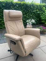 Luxe prominent sta op stoel relax fauteuil met bon &garantie, Ophalen of Verzenden, Nieuw, Leer