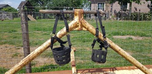 Twee graas maskers maat shet en cob, Dieren en Toebehoren, Paarden en Pony's | Overige Paardenspullen, Zo goed als nieuw, Overige soorten
