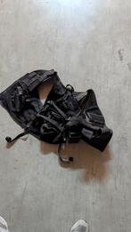 tactical vest airsoft zwart, Ophalen of Verzenden, Zo goed als nieuw, Carnaval