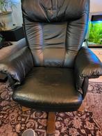 Mooie leren relaxstoel in zo goed als nieuwe staat, Huis en Inrichting, Fauteuils, Ophalen, Zo goed als nieuw, 75 tot 100 cm, Modern