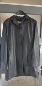 Leren jas dames, Kleding | Dames, Jassen | Winter, Gina Mariolano, Zwart, Maat 42/44 (L), Ophalen of Verzenden