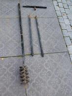 Grondboor / Palenboor 9 meter, Ophalen, Gebruikt, Grondboor