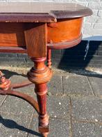 Leuke antieke mahonie tafel 108 x 69, hoog 75 cm , Ophalen of Verzenden