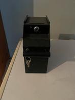 Metalen afstortkluis zwart, Ophalen