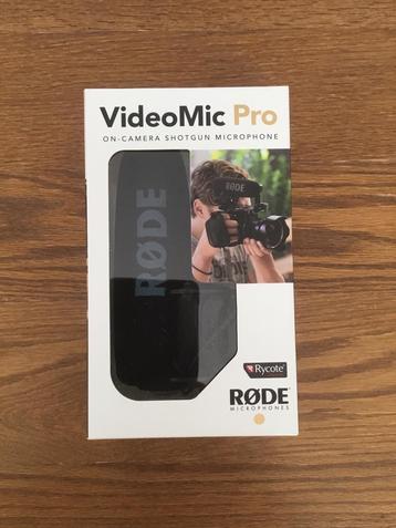 Rode Videomic Pro Rycote Camera Shotgun Microfoon