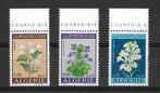 Algerije Michel 589-591 postfris  BLOEMEN, Ophalen of Verzenden, Overige landen, Postfris