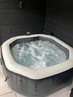 Intex Bubble Spa Deluxe - 4 Persoons, Ophalen of Verzenden, Gebruikt, Afdekzeil, Opblaasbaar