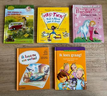 AVI M5 / E5 Leesboekjes - 5 stuks - Totaal slechts 4,50 euro beschikbaar voor biedingen