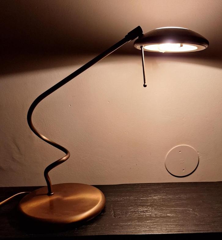 Steinhauer lamp bureaulamp, Huis en Inrichting, Lampen | Tafellampen, Zo goed als nieuw, Minder dan 50 cm, Ophalen