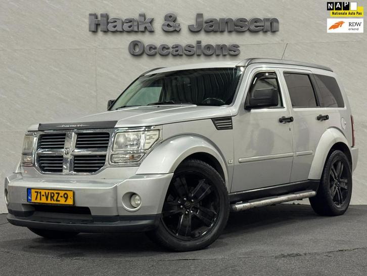 Dodge Nitro 2.8 CRD SE Grijs kenteken 4X4, Auto's, Bestelauto's, Bedrijf, Te koop, 4x4, ABS, Airbags, Cruise Control, Elektrische buitenspiegels