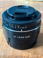 Sony 50mm F1.8 voor Sony Alpha. A-mount, Ophalen of Verzenden, Zo goed als nieuw, Standaardlens