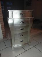Gratis - dressoir kastje met 5 laden - Zilver, Ophalen, Minder dan 50 cm, Gebruikt, Met lade(s)