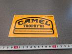 sticker CAMEL Trophy 1983 Liever onder een muskietennet *, Ophalen, Zo goed als nieuw