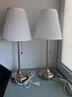 Ikea Årstid tafellamp vernikkeld/wit, Ophalen, Zo goed als nieuw, Minder dan 50 cm