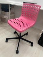 Roze zwart IKEA bureaustoel computerstoel hoogte verstelbaar, Ophalen of Verzenden, Nieuw, Roze, Bureaustoel