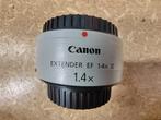 Canon extender EF 1.4x III in zeer goede staat, Audio, Tv en Foto, Fotografie | Lenzen en Objectieven, Ophalen of Verzenden, Zo goed als nieuw
