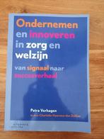 Ondernemen en innoveren in zorg en welzijn, Ophalen of Verzenden, Zo goed als nieuw, HBO