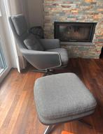 Vitra Grand Relax Fauteuil met Ottoman!, Huis en Inrichting, Fauteuils, 75 tot 100 cm, Ophalen of Verzenden, Zo goed als nieuw