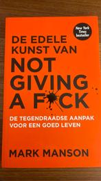 Mark Manson - De edele kunst van not giving a fuck, Ophalen, Nieuw, Mark Manson