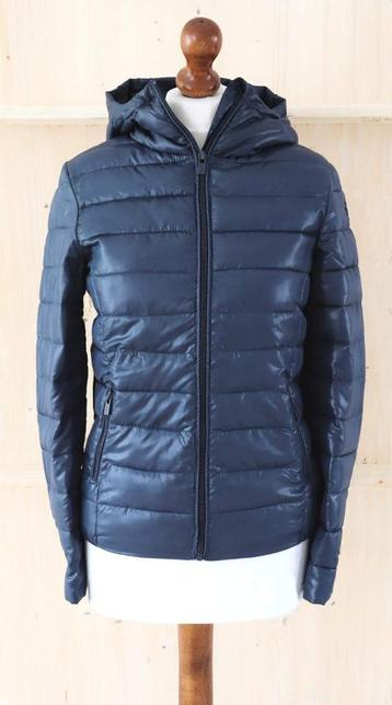 Gewatteerd tussenseizoen jas, kleur: blauw maat XL (nieuw) beschikbaar voor biedingen