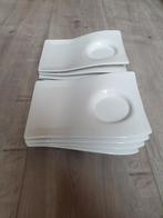Villeroy and Boch new wave espresso bordjes, Huis en Inrichting, Keuken | Servies, Ophalen of Verzenden, Zo goed als nieuw, Bord(en)