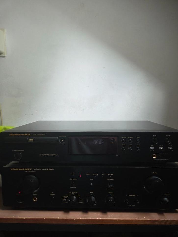 Marantz PM 4200 amplifier en Marantz CD 4000 cd speler, Audio, Tv en Foto, Stereo-sets, Zo goed als nieuw, Cd-speler, Overige merken