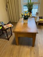 TE KOOP blank eiken salontafel ( wennekers), Ophalen, 100 tot 150 cm, 50 tot 100 cm, Zo goed als nieuw