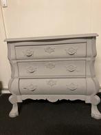 Leuk Buikkastje met 3 lades, kleur grijs, Huis en Inrichting, Ophalen, 50 tot 100 cm, Zo goed als nieuw, 3 of 4 laden