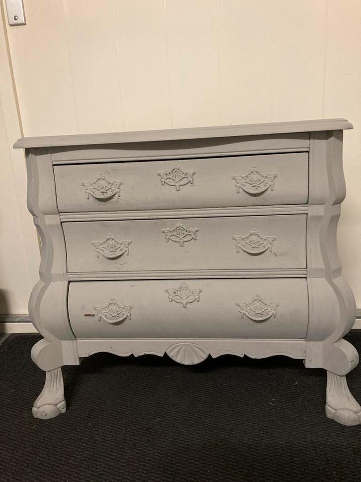 Leuk Buikkastje met 3 lades, kleur grijs, Huis en Inrichting, Kasten | Ladekasten, Zo goed als nieuw, Minder dan 100 cm, 50 tot 100 cm