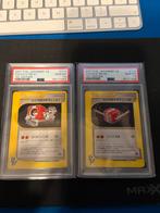 Pokemon Chuck's TM 01 & 02 PSA 10 pokemon, Ophalen of Verzenden, Zo goed als nieuw