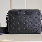 Louis Vuitton duo messenger, Sieraden, Tassen en Uiterlijk, Verzenden, Zo goed als nieuw, Zwart