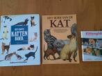 3x boeken met alle info over KATTEN voor 10 euro,  per stuk, Ophalen of Verzenden, Zo goed als nieuw, Katten