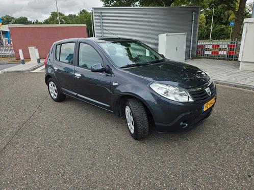 Dacia Sandero 1.6 MPI 90 2009 Grijs AIRCO, Auto's, Dacia, Bedrijf, Sandero, Benzine, D, Hatchback, Handgeschakeld, Origineel Nederlands