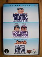 Look Who's Talking ( deel 1,2 en 3 ), Cd's en Dvd's, Dvd's | Komedie, Boxset, Ophalen of Verzenden, Zo goed als nieuw, Vanaf 6 jaar