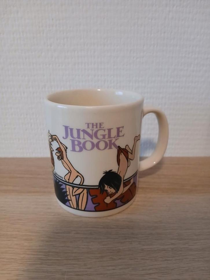 Vintage The Jungle Book Walt Disney beker mok, Huis en Inrichting, Keuken | Servies, Zo goed als nieuw, Kop(pen) en/of Schotel(s)