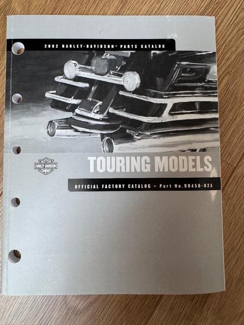 Harley-Davidson parts catalog 2002 Touring Models, Motoren, Handleidingen en Instructieboekjes, Harley-Davidson of Buell, Ophalen of Verzenden