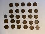 Munten wilhelmina 1948 28 st. 1 cent 10 cent, Postzegels en Munten, Ophalen of Verzenden, Koningin Wilhelmina, 1 cent