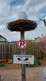 Ruim 2,5 meter Ooievaarsnest Geboorte Landingsplaats Nr. 2, Ophalen of Verzenden, Nieuw, Geboortebord